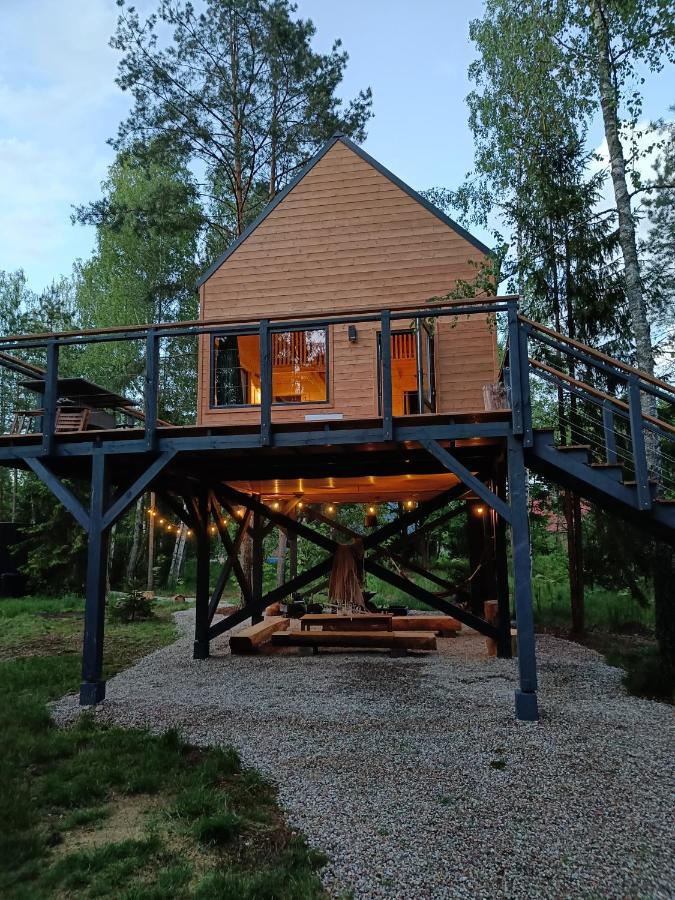Zdalnie Z Lasu - Siedlisko W Puszczy Bialowieskiej Narewka Exterior foto