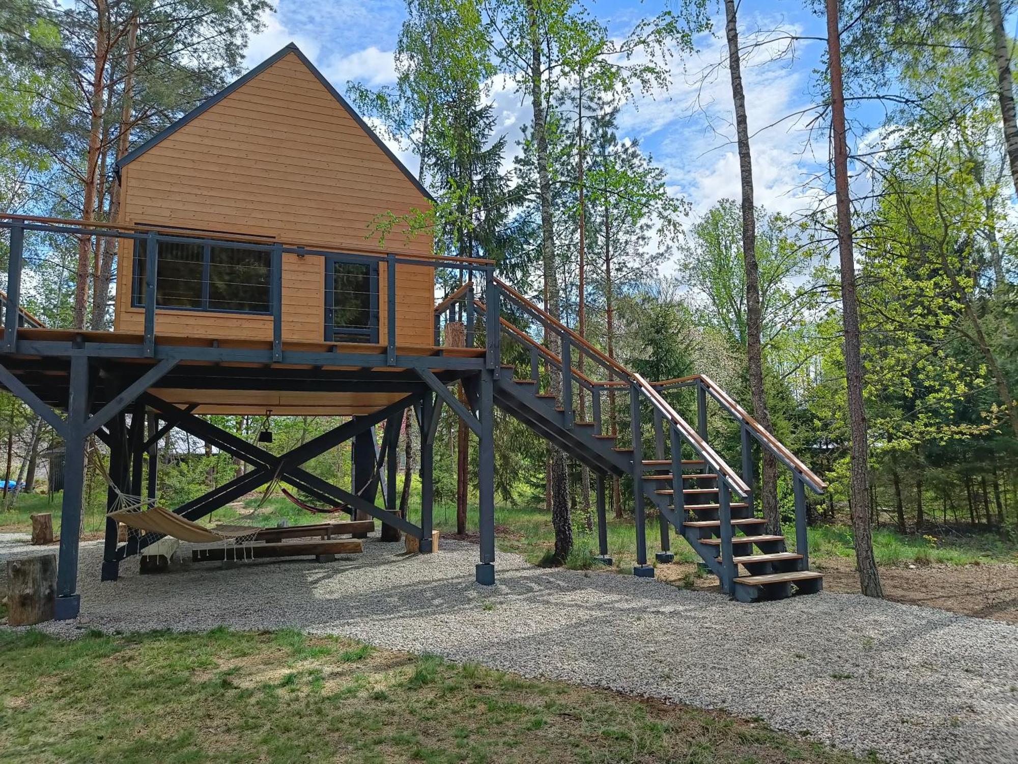 Zdalnie Z Lasu - Siedlisko W Puszczy Bialowieskiej Narewka Exterior foto